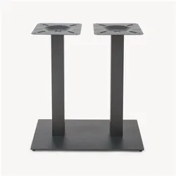 En.Casa, Tischbeine + Tischgestell, Tischgestell Vadejord Stahl 70x40x73 cm Schwarz