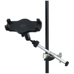 keepdrum Smartphone-Tablet-Halter IS803 mit Montage-Klemmhalterung, Tablet Halterung, Schwarz