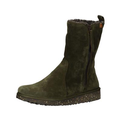 Stiefel EL NATURALISTA "El Naturalista Stiefel Veloursleder", Damen, Gr. 37, grün (forest), Veloursleder, Schuhe Stiefel