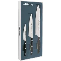 ARCOS Manhattan - 3er-Set Profi-Messer aus geschmiedetem, rostfreiem Stahl NITRUM®