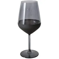 Boltze Weinglas Moluna, 490 ml, Schwarz