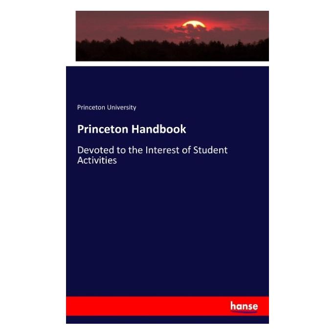 Hansebooks Princeton Handbook (Englisch, Softcover, Princeton University) (57146320)