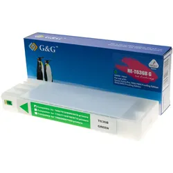 G&G Druckerpatrone kompatibel Epson T636B / C13T636B00 grün