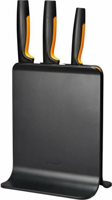 Fiskars Functional Form Plastic knife block 3 knives