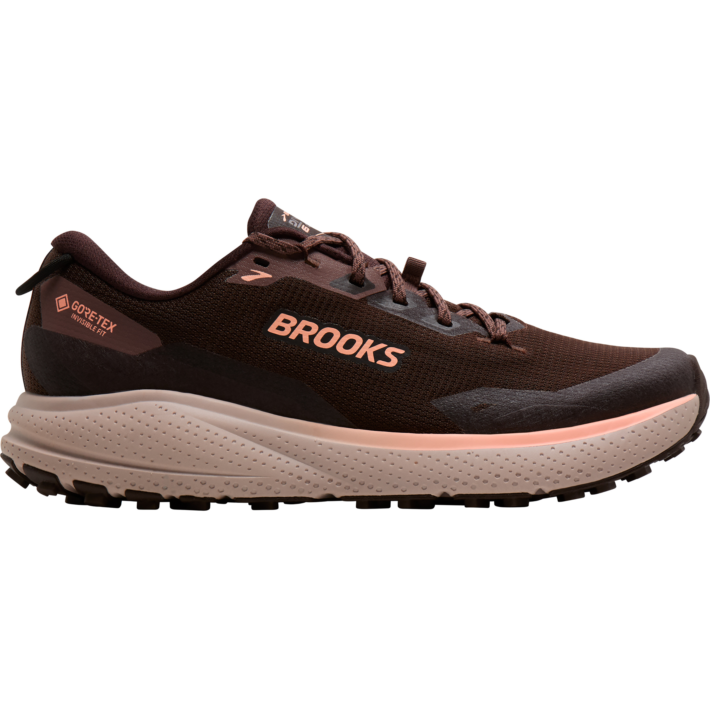 Brooks Divide 6 GTX Damen Trailrunningschuhe braun Größe 38 Trailrunning Wasserdicht