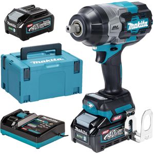 Makita Akku-Schlagschrauber TW003GM201 XGT, 1360Nm, 40V / 4,0Ah, mit 2 Akkus, Ladegerät und Koffer