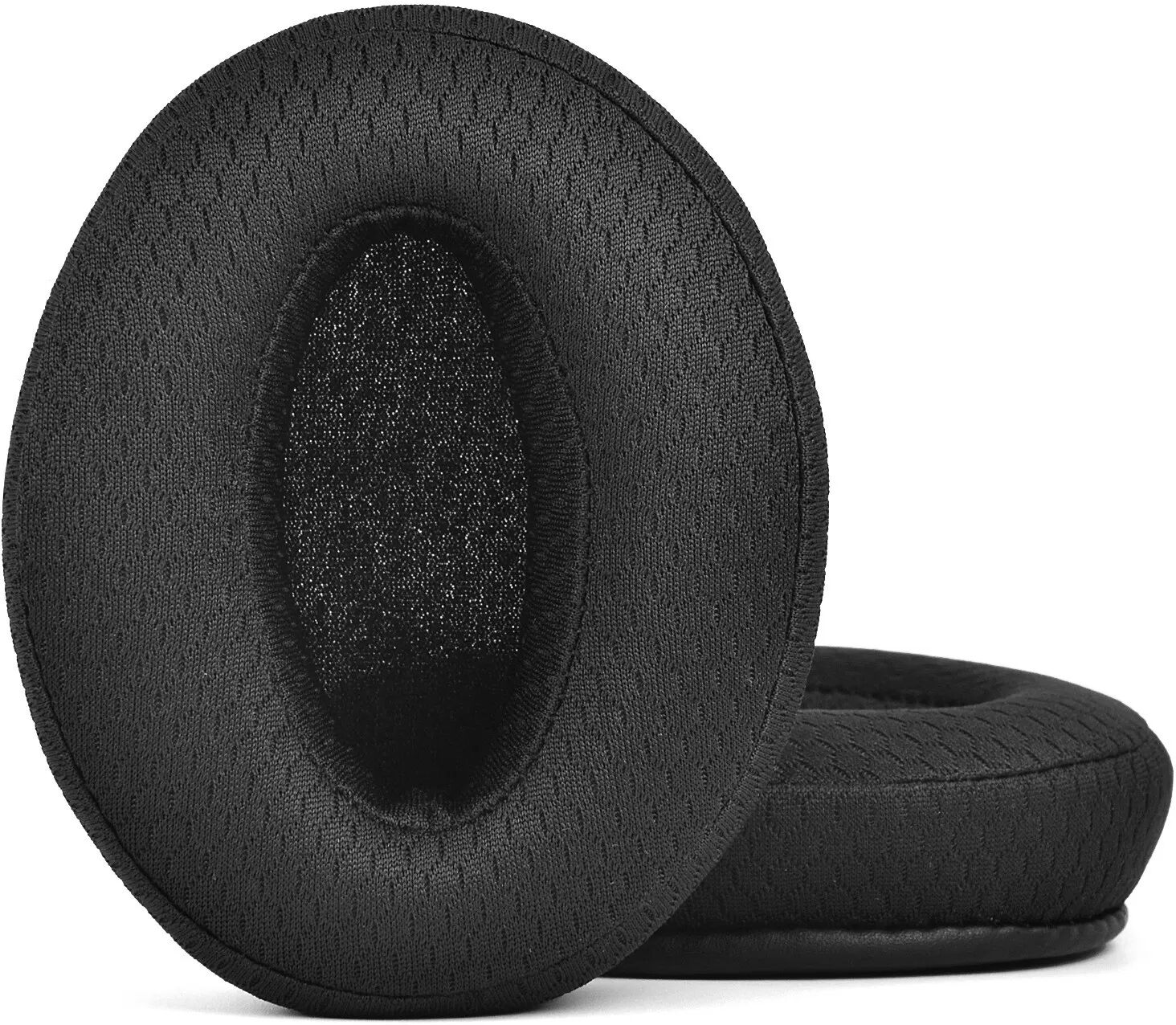 INF Kompatibel mit Ohrpolstern - Fußballnetz Schwarz für Sennheiser HD Serie