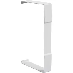 Hager BRA8517079016 Schnittkaschierung zu BRA 85x170mm Oberteil 80mm aus Stahlblech in verkehrweiß