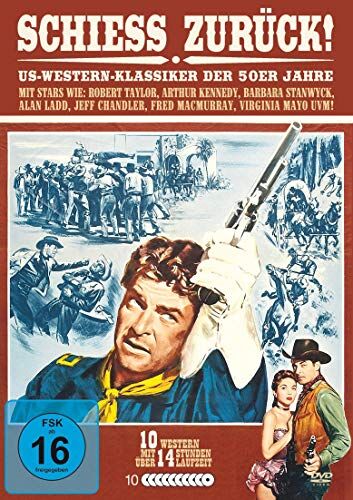 Richard Carlson - Schieß zurück! - US-Western Klassiker der 50er Jahre [10 DVDs] - Preis vom 04.10.2026 03:51:26 h
