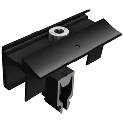 SL Rack 96162-01 Endklemme 28-45mm schwarz eloxiert mit Erdung