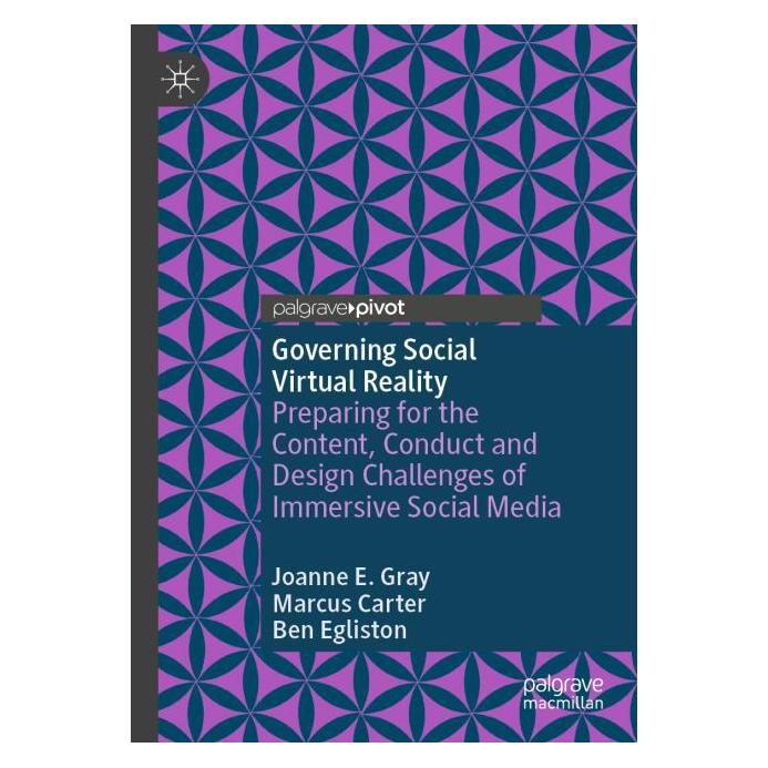 Springer Governing Social Virtual Reality (Englisch, Gray, Joanne E, Joanne E. Gray) (69173531)