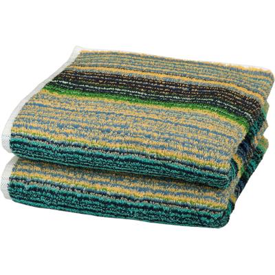 Handtücher ROSS "Missoni-Serie", bunt (multicolor), B:50cm L:100cm, Frottier, Baumwolle, Handtücher, aus feinster Baumwolle, dezente Streifen, Multifarben