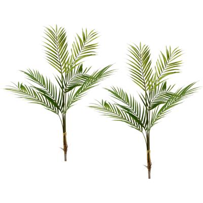 Kunstblume I.GE.A. "Palmzweig", grün, B:50cm H:80cm, Obermaterial: 100% Kunststoff, Kunstpflanzen, 2er Set