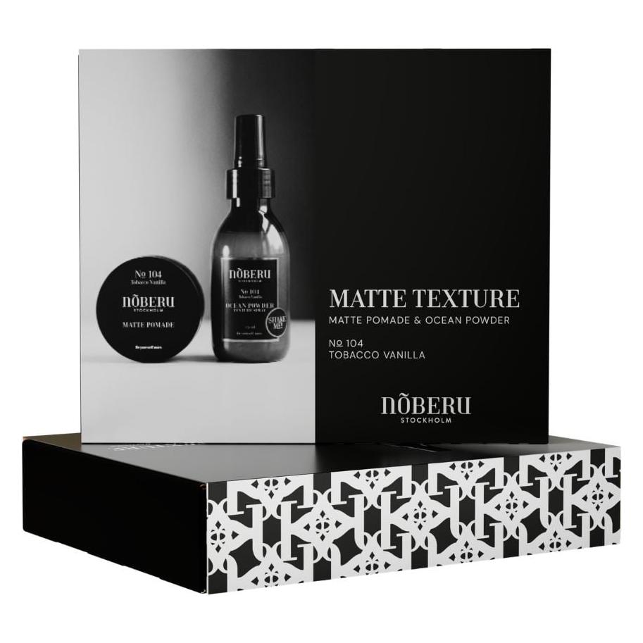 Nõberu Noberu - Giftbox Matte Texture - Ocean Powder & Matte Pomade - 150ml & 80ml (Haarpomade, Haarpuder, 310 g) (GB26 MATTE TEXTURE)
