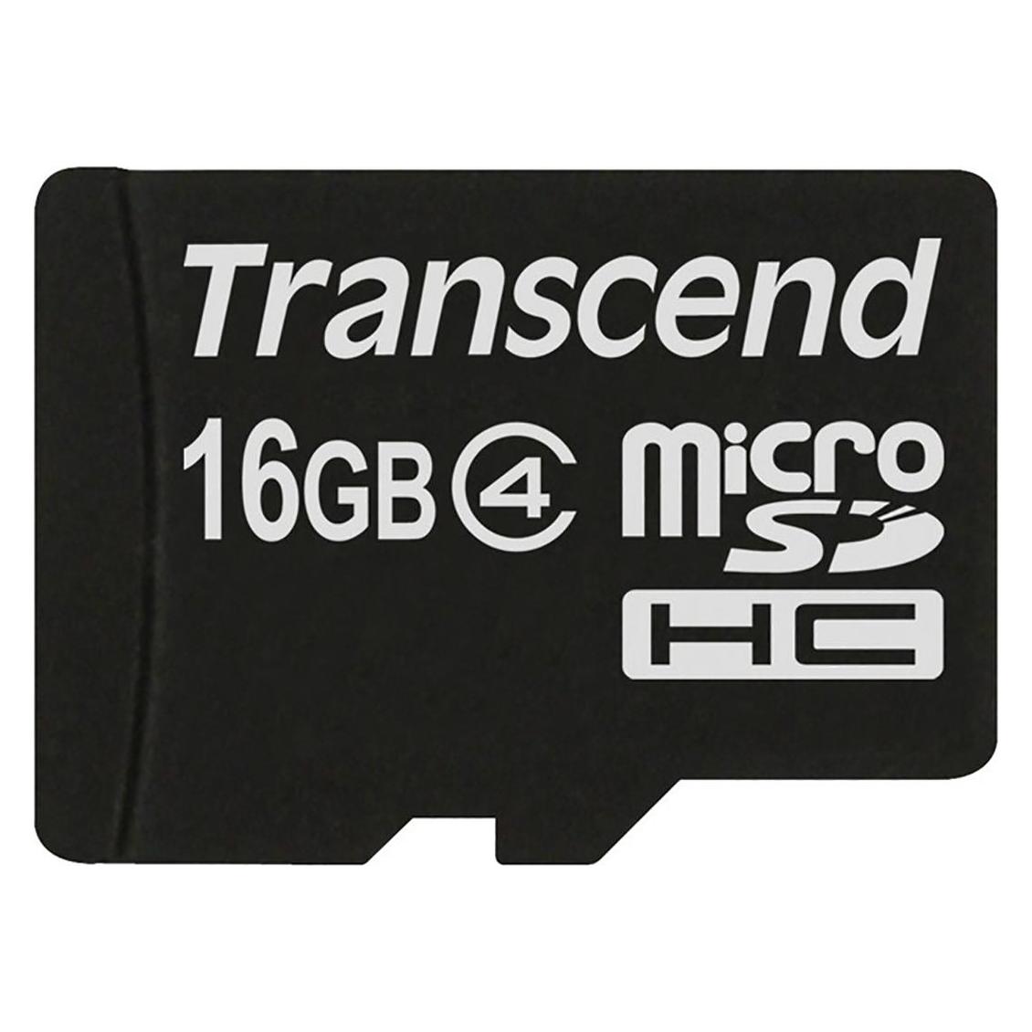 Transcend microSDHC Card (16 GB, microSDHC) (TS16GUSDC4)