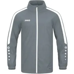JAKO Kinder Regenjacke Allwetterjacke Power, Größe 128 in Grau Grau