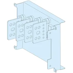 Schneider Electric LVS04460 PrismaSeT-P, Anschlussverlängerung, ohne Verbindung,ComPacT NSX/NSX Vigi400-630 4polig,horizontal