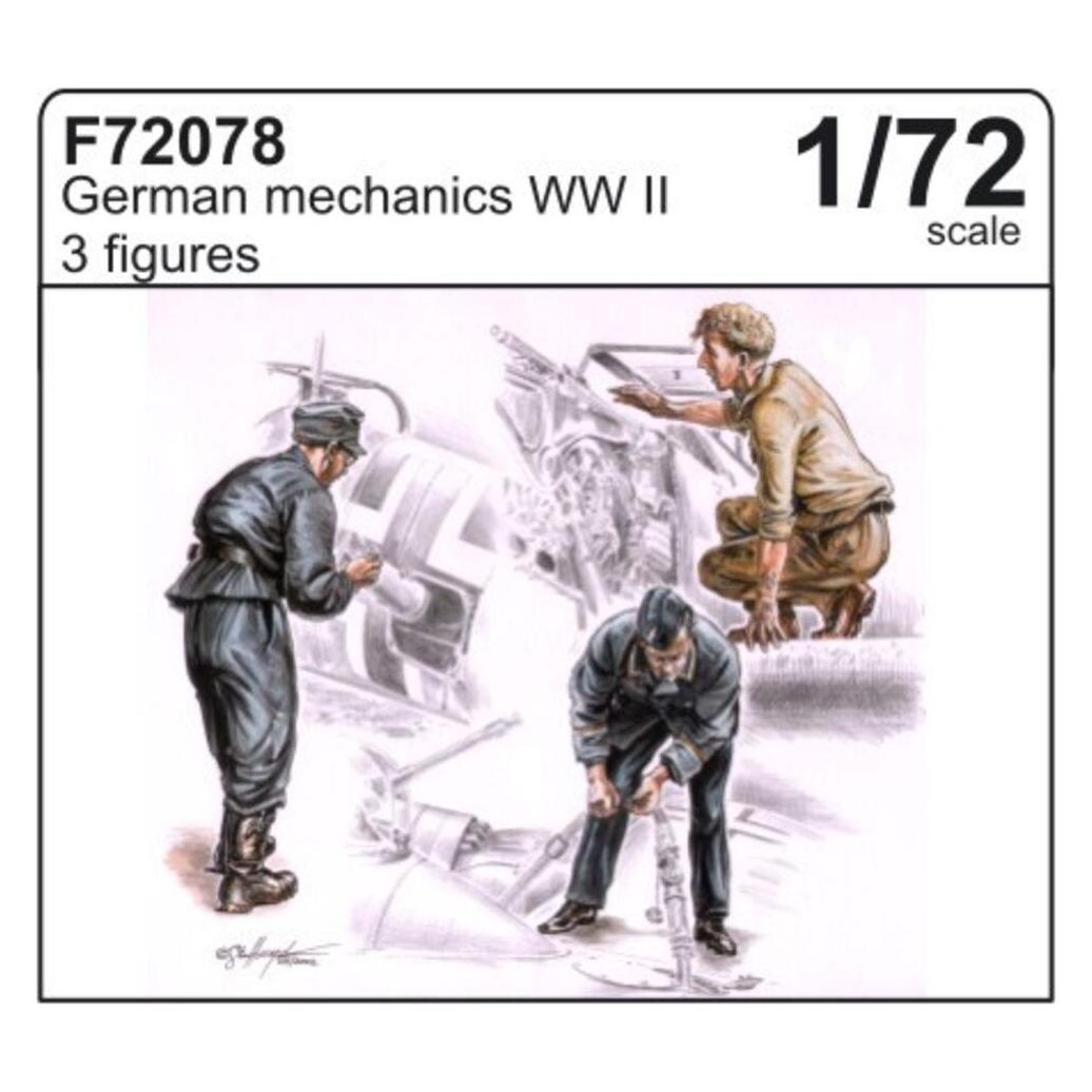 CMK Deutsche Luftwaffen Mechaniker (129-F72078)