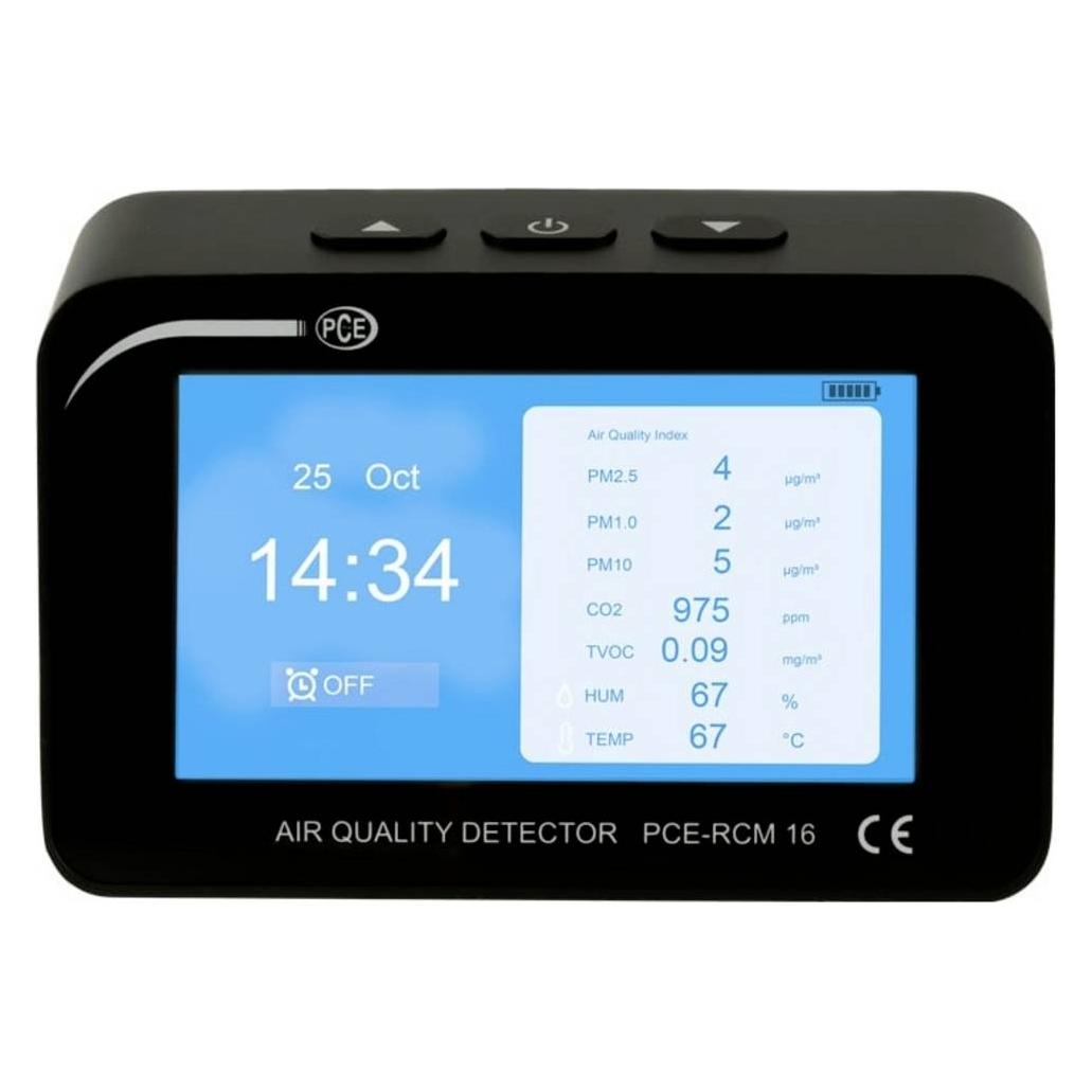 PCE Instruments Luftfeuchtemessgerät (Hygrometer) Luftfeuchtigkeitsmesser (PCE-RCM 16)