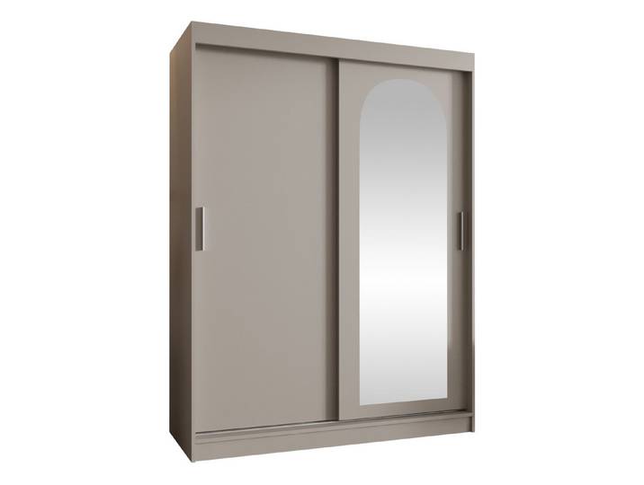 MIRJAN24 Kleiderschrank Selfie 150 cm (mit zwei Schiebetüren) Schubladen als Zusatzoption