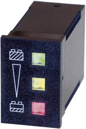 Bauser 3800/008.3.1.0.1.2-003 Digitalanzeige grün: ≥ 24 V, gelb: < 24V ≥ 22 V, rot: < 22V