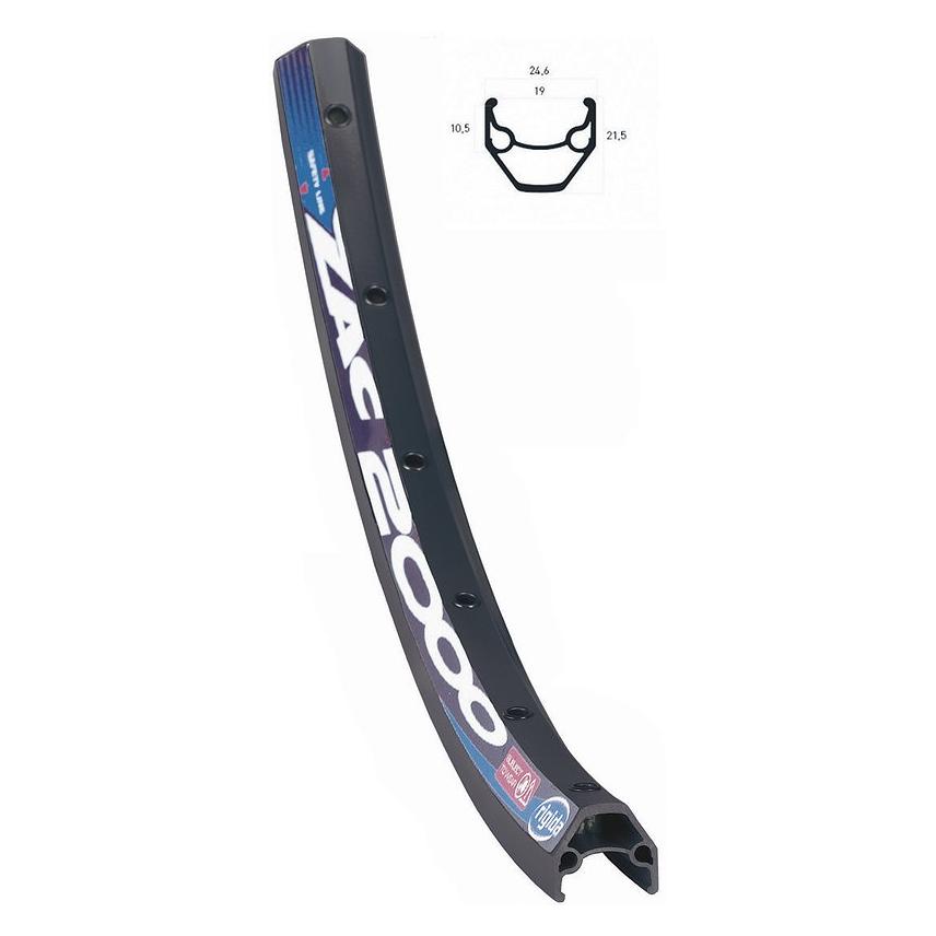 Ryde Felge ZAC 2000 Disc schwarz 28" (28") (71786965)