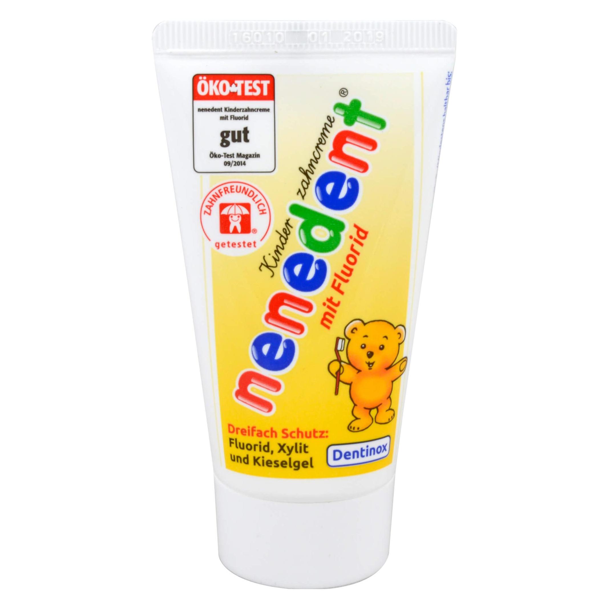 Dentinox nenedent Kinderzahncreme mit Fluorid, 50 ml Zahncreme (50 ml) (08771783)