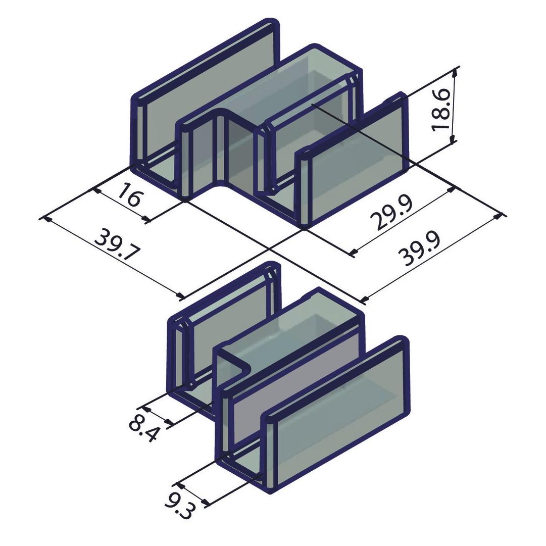 Vitris Bodenführung Aquant 40 (612474,0000,305)