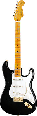 Fender LTD 70th 54 Strat Jmr AB Aged Black