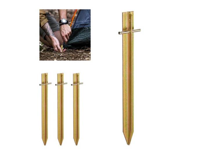 Relaxdays 40 x Hering T-Stahl