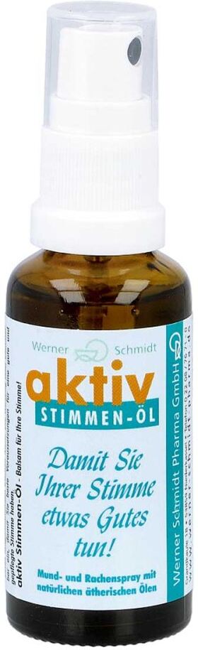 Aktiv Stimmen öl Sprühflasche