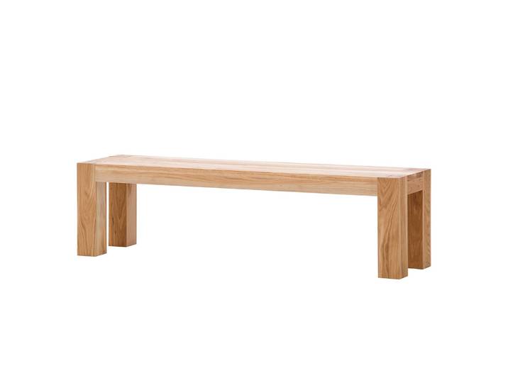 Banc George 225cm Marron/Chêne