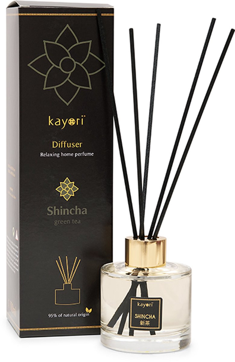 Kayori Shincha Geurstokjes - Fris - 100 ml