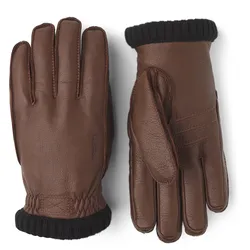 Hestra Deerskin Primaloft Rib 8 Chocolate