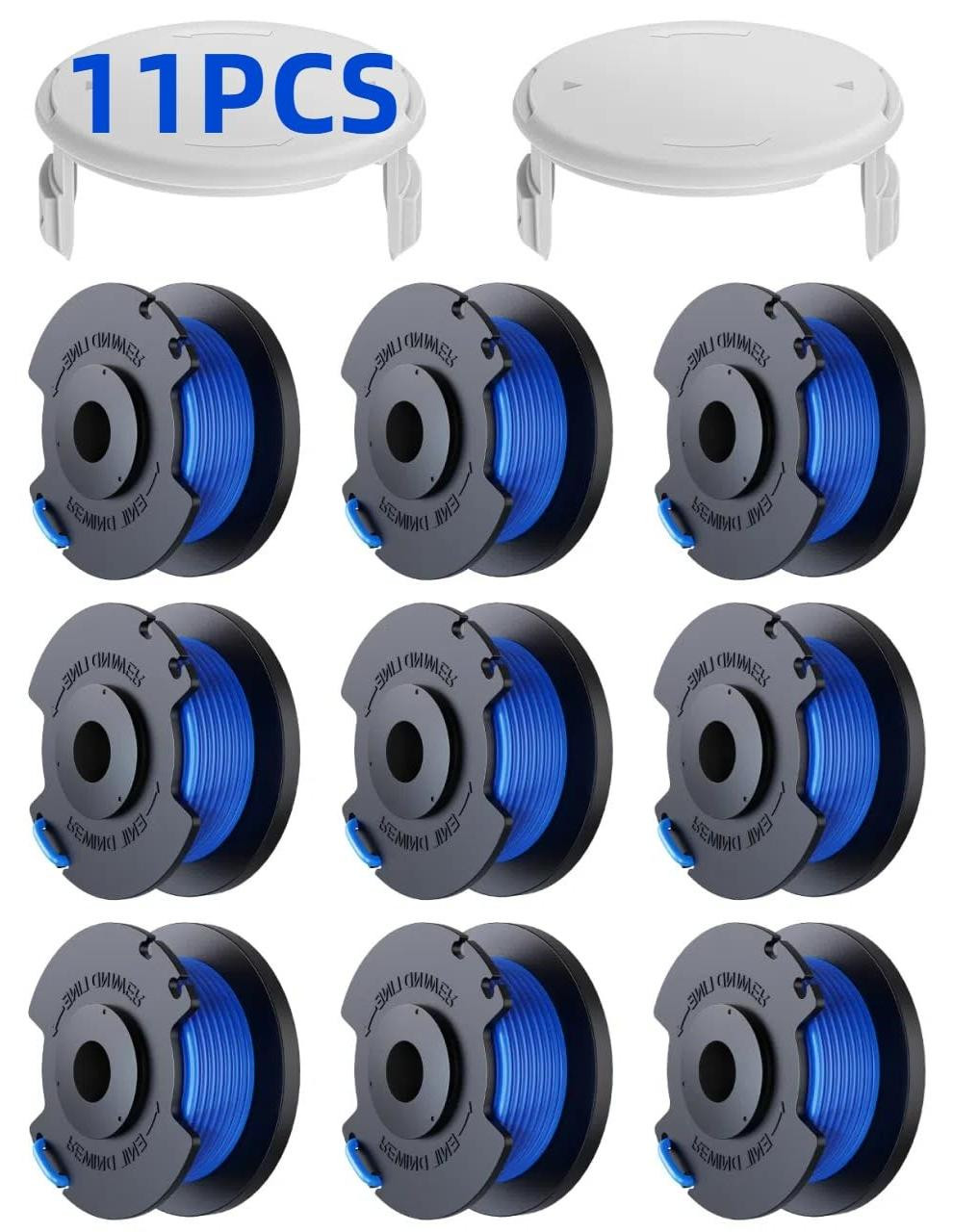 Set van 11 spoelen voor grastrimmer