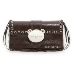 RUE MADAM PARIS für Damen. 1644 Teddy It-Bag Tasche Sioux braun (OSFA), Lässig, Polyurethan