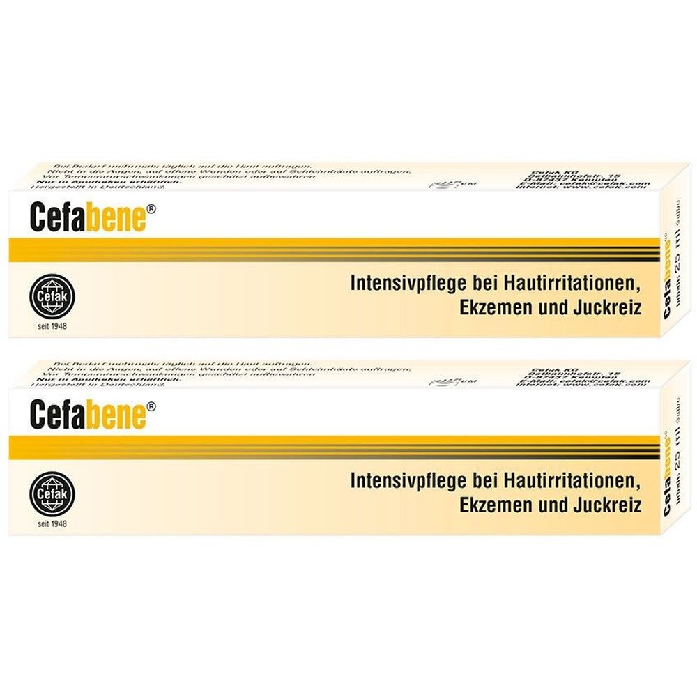 Cefabene Salbe 2x 2x25 g