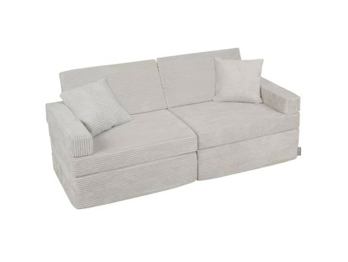 KiddyMoon Kindersofa aus Schaumstoff, Spielsofa für Kinder, Kindersessel, Sofa fürs Kinderzimmer, Kindercouch, Faltmatratze