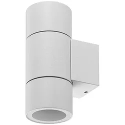 Deko-Light Fassadenstrahler ACHERNAR UP & DOWN, IP65, 2x GU10 max. 35W, Aluminium-Druckguss, weiß D-731231