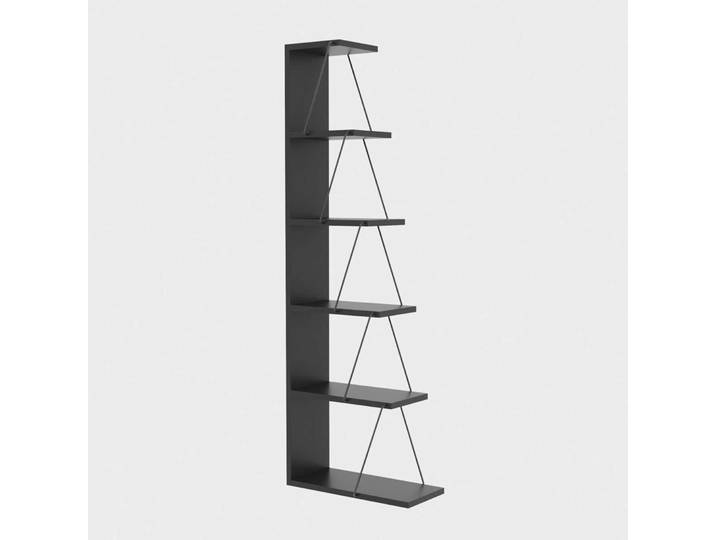 Bücherregal Georis Anthrazit Holzwerkstoff B 50 H 150 cm - Bücherregal