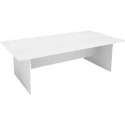 Konferenztisch PRIMO WHITE, 240x120 cm, weiß