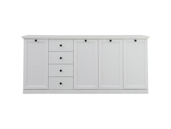 Sideboard Wombat weiss Holzwerkstoff B 195 H 88 cm - Sideboard