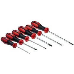 RS PRO, Schraubenzieher, 6 Pc C-PLUS SD Set- Slotted/Phillips (Phillipps-Kreuzschlitz (PH))