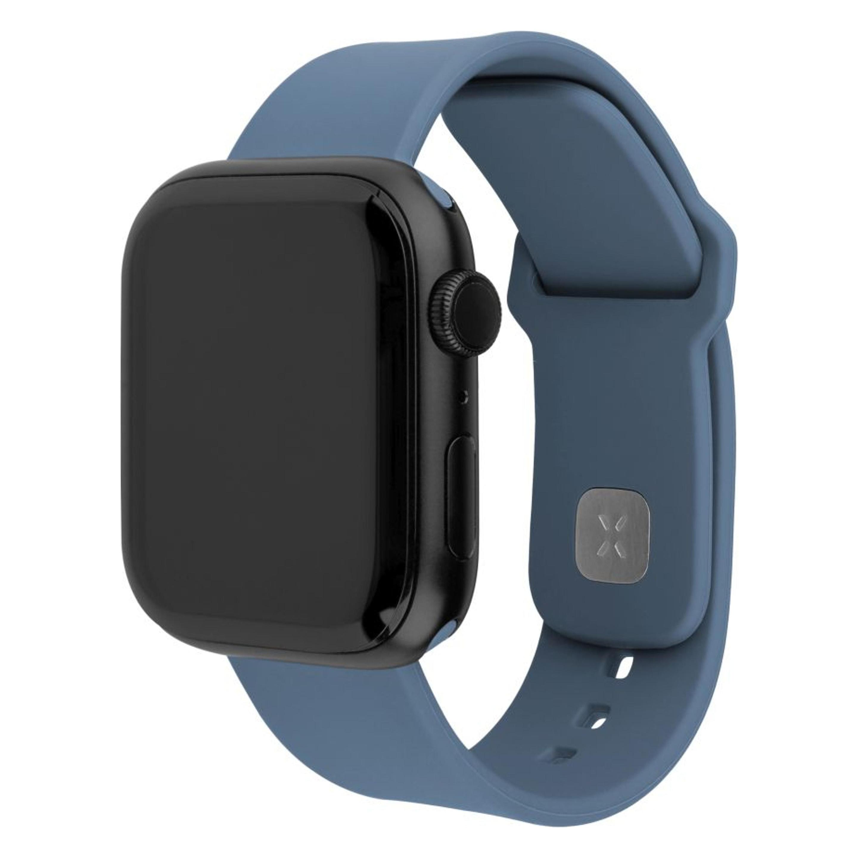 Fixed Silicone Sporty Strap Apple Watch 38/40/41mm Grün-Blau (Silikon) (FIXSST2-436-GREBL)