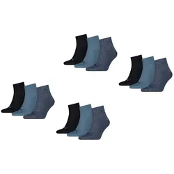 Puma Quarter Socken 12-Pack denim 4.0 - 47-49 - 47-49