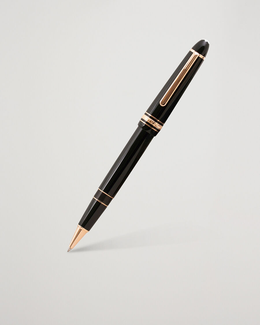 Montblanc 162 Meisterstück Rollerball LeGrand Pen Black/Red Gold men One size Sort