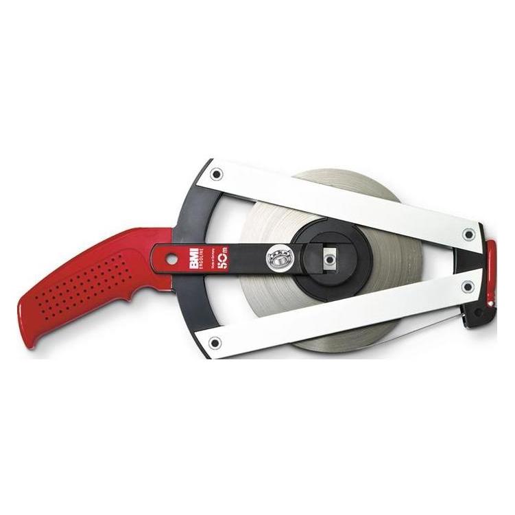 BMI Rahmenbandmass ERGOLINE Länge 30 m Bandbreite 13 mm A cm EG II Aluminium gelb Glasfaser (30 m) (320031030A)
