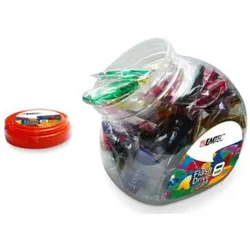Emtec USB-Stick 16 GB C410 USB 2.0 Candy Jar 80 pces - 16 GB (16 GB, USB-A), USB Stick, Mehrfarbig