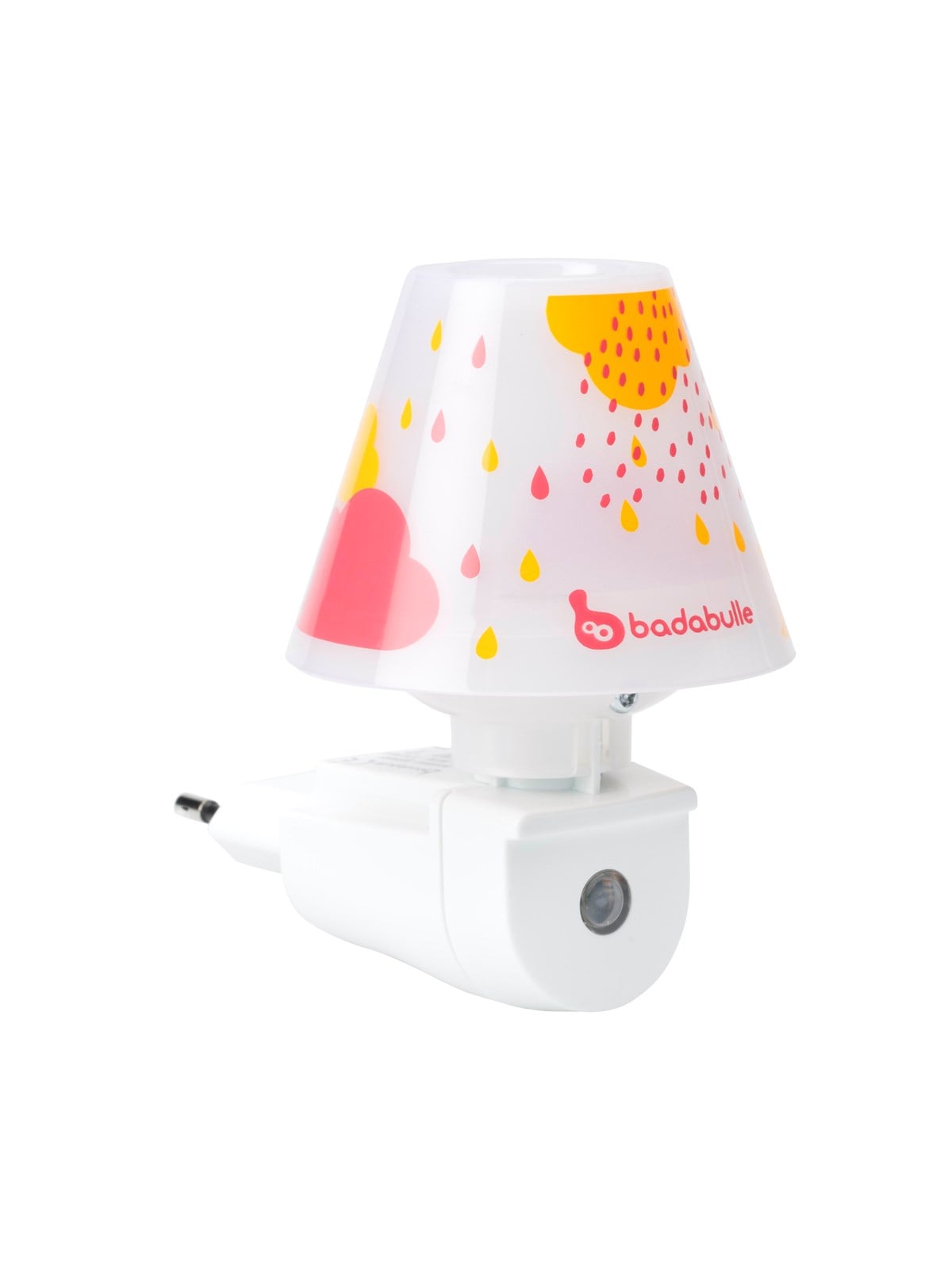 Badabulle Wall Nightlight - Pink drops