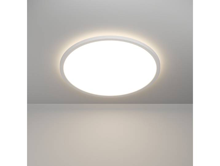 Plafonnier LED rond Ø 50cm Blanc/Blanc polycarbonate LED Module LED